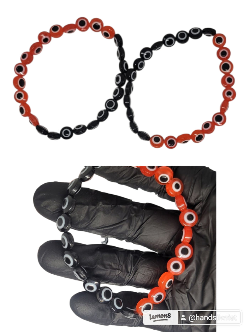 Red/black stretch bracelet(discontinued)