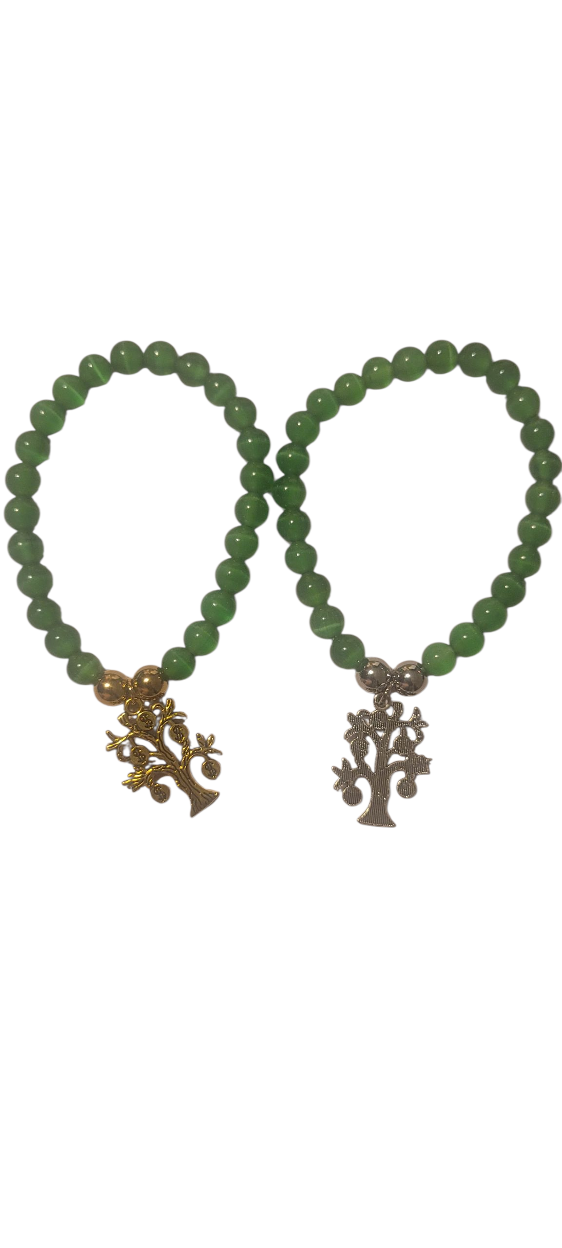 Money Drawing stretch bracelet (tight fit/petite)