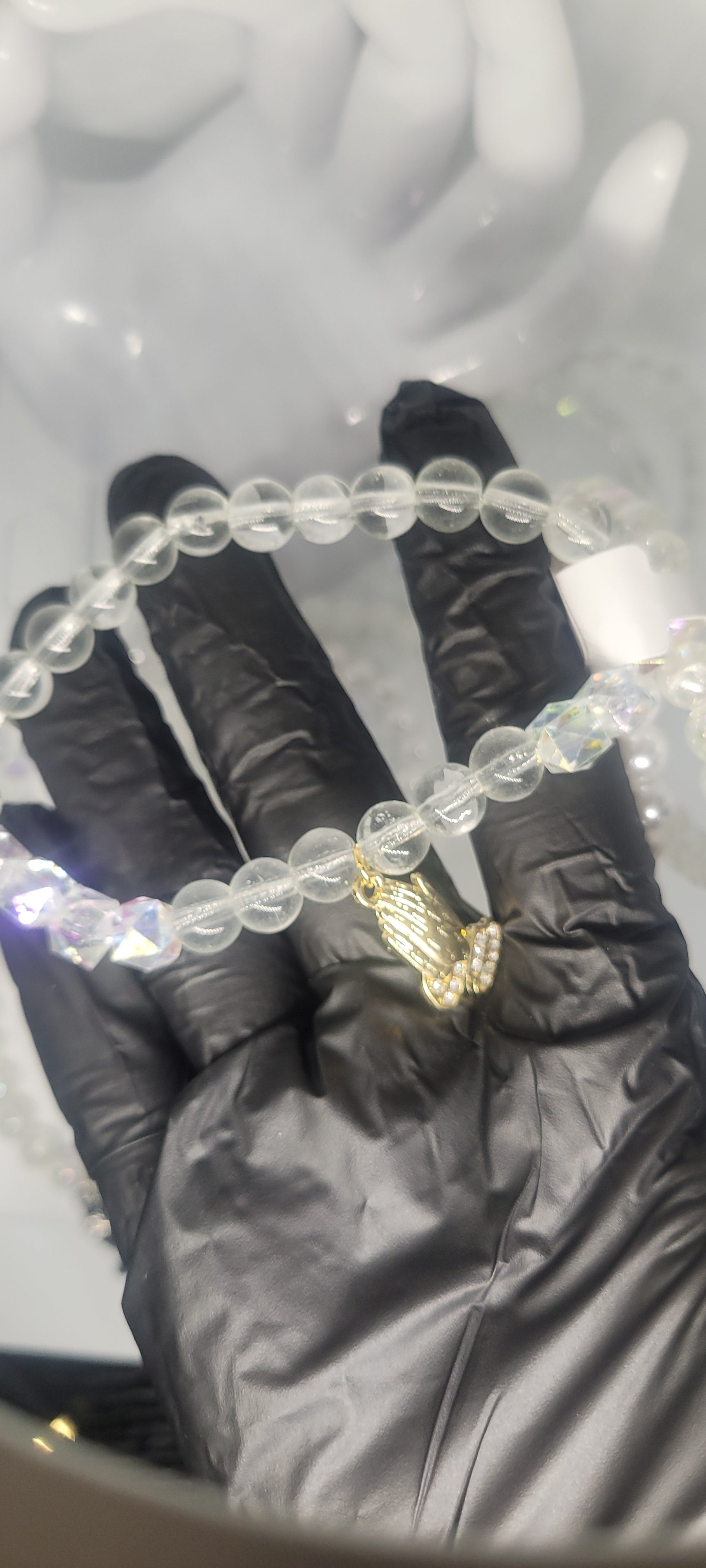 Blessed hands 🙌 stretch bracelet