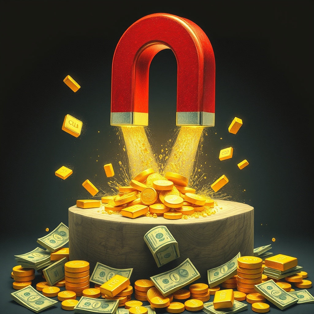 Money Magnet Bracelet cat eye(petite)