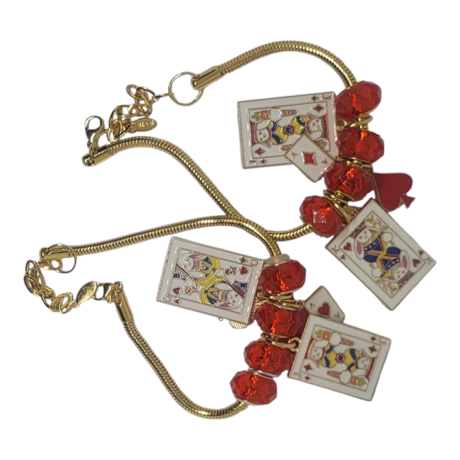 The cards chain bracelet(surprise sale) discontinued